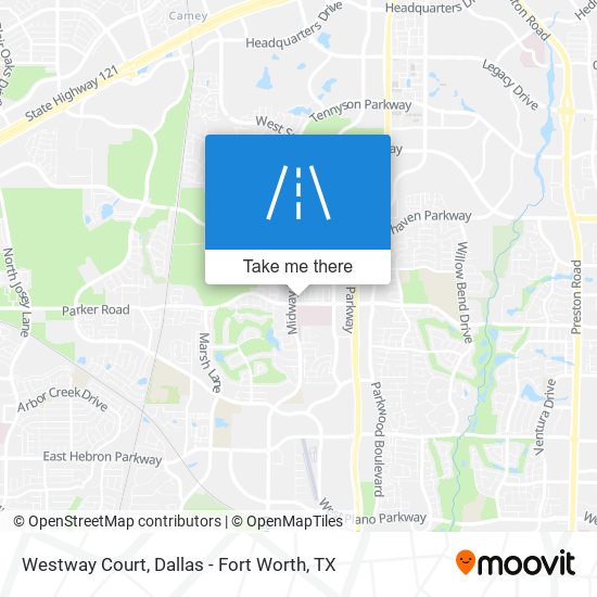 Mapa de Westway Court