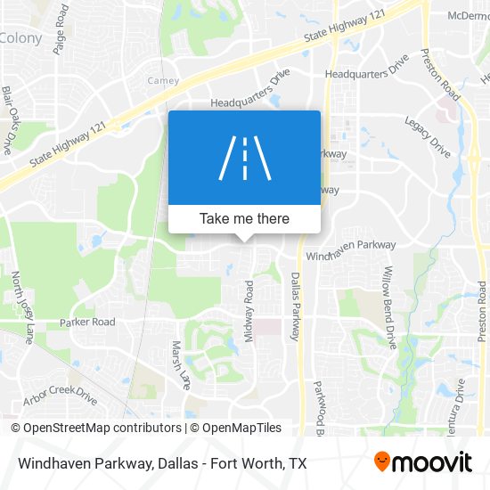 Mapa de Windhaven Parkway