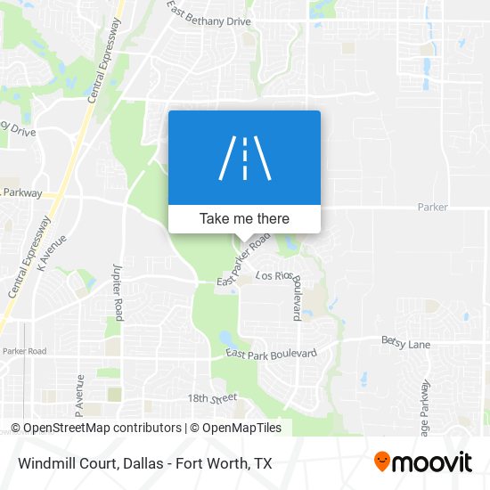 Mapa de Windmill Court