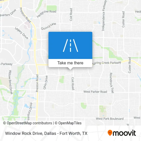 Window Rock Drive map