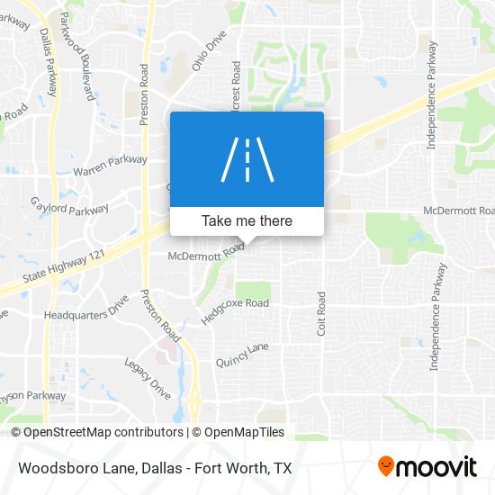Mapa de Woodsboro Lane