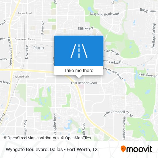 Wyngate Boulevard map
