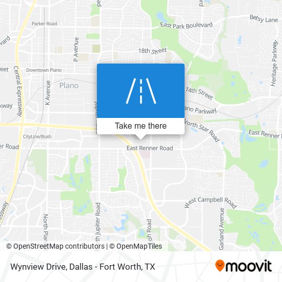 Wynview Drive map