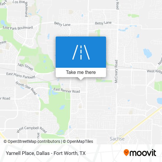 Yarnell Place map