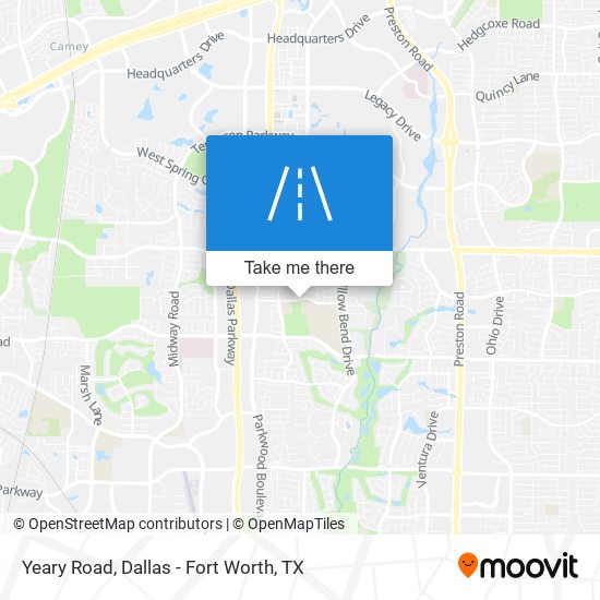 Yeary Road map