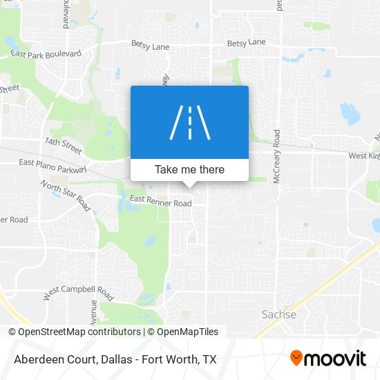 Aberdeen Court map