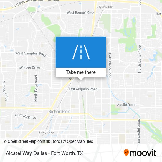 Mapa de Alcatel Way