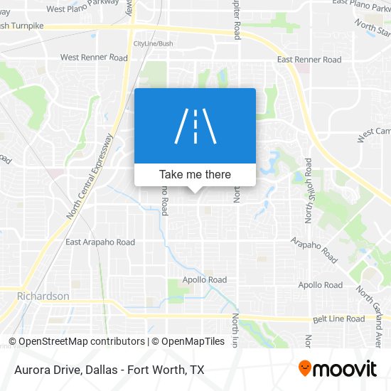 Mapa de Aurora Drive
