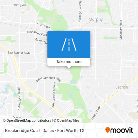 Breckinridge Court map