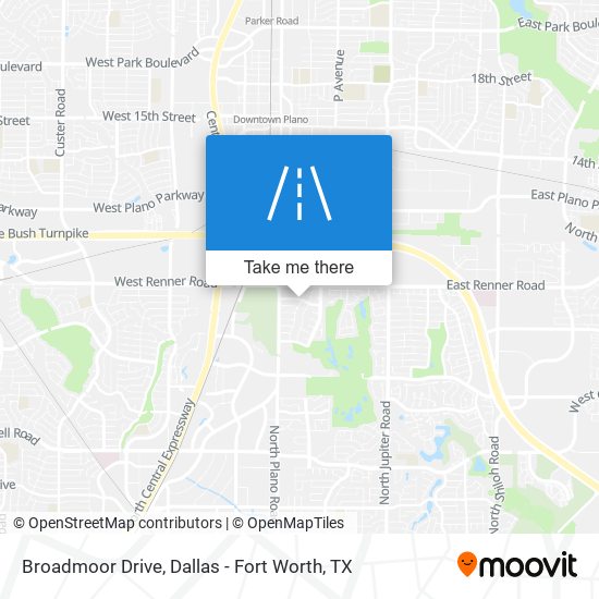 Mapa de Broadmoor Drive