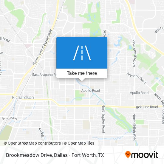 Mapa de Brookmeadow Drive