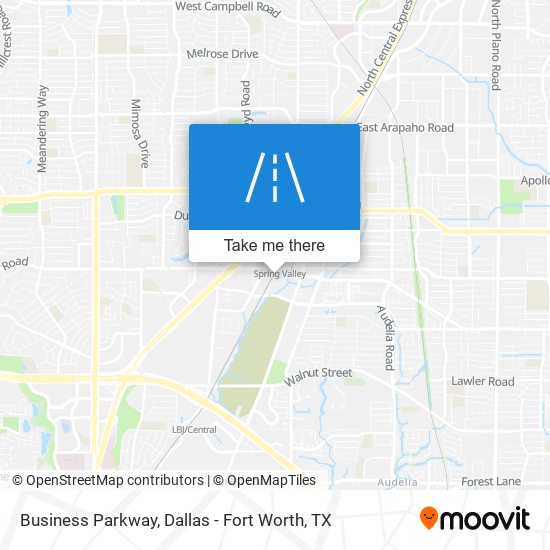 Business Parkway map