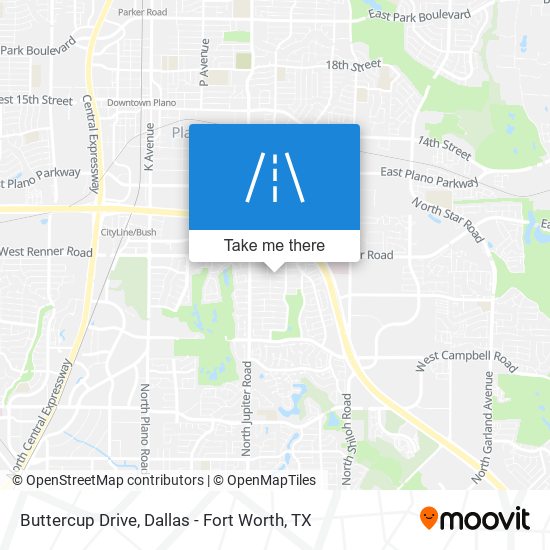 Buttercup Drive map