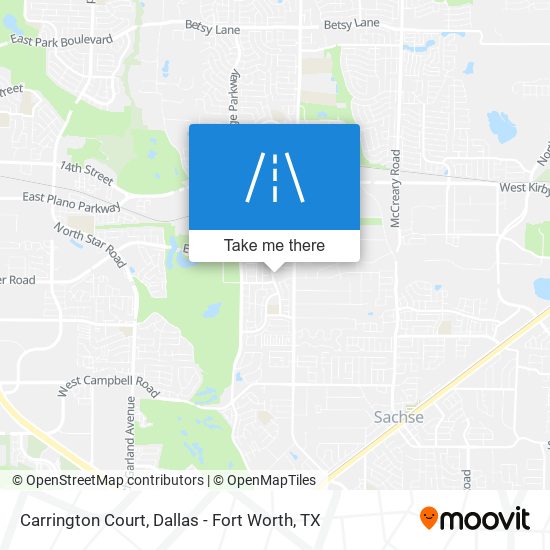 Carrington Court map