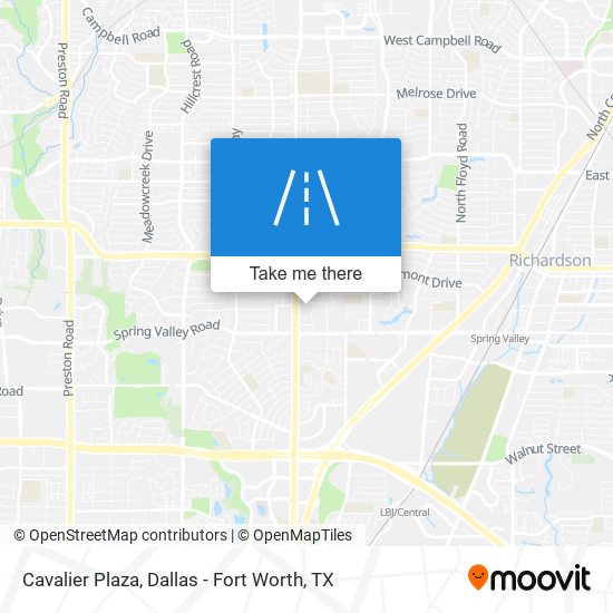 Cavalier Plaza map