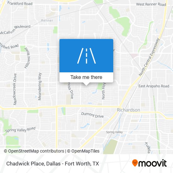 Chadwick Place map