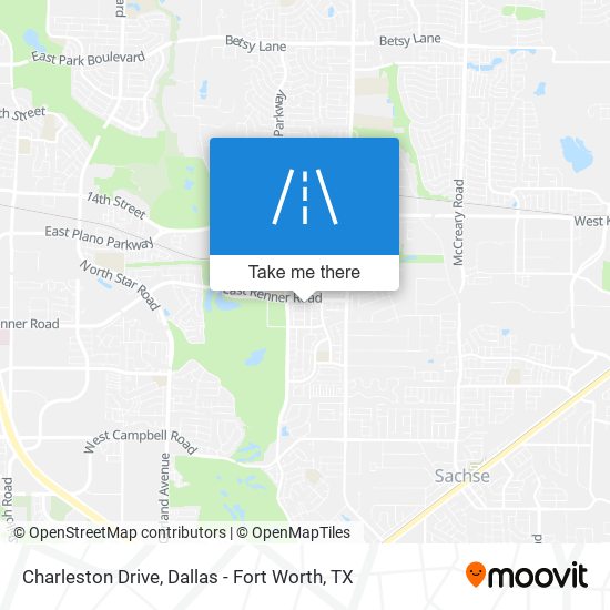 Charleston Drive map