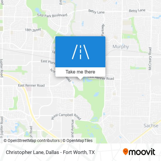 Christopher Lane map