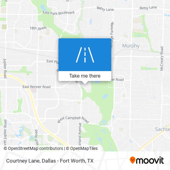 Mapa de Courtney Lane