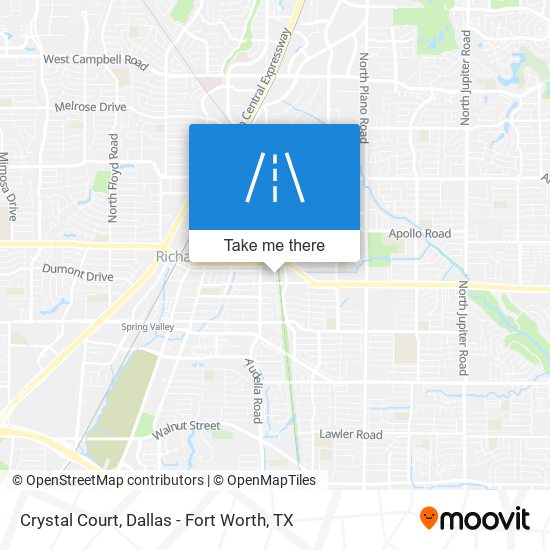 Crystal Court map