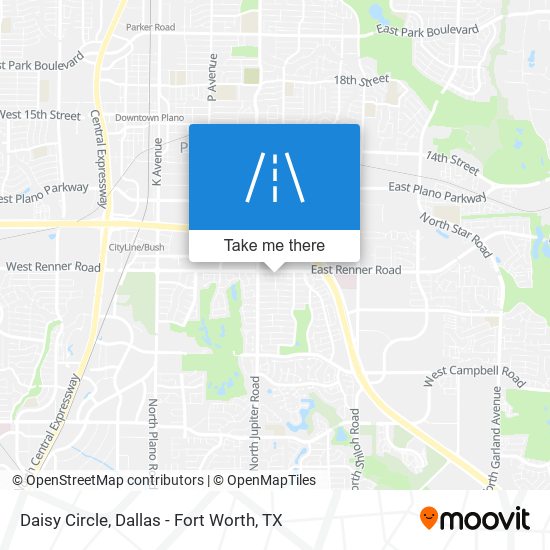 Daisy Circle map