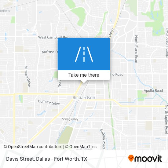 Davis Street map