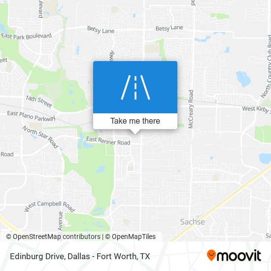 Edinburg Drive map