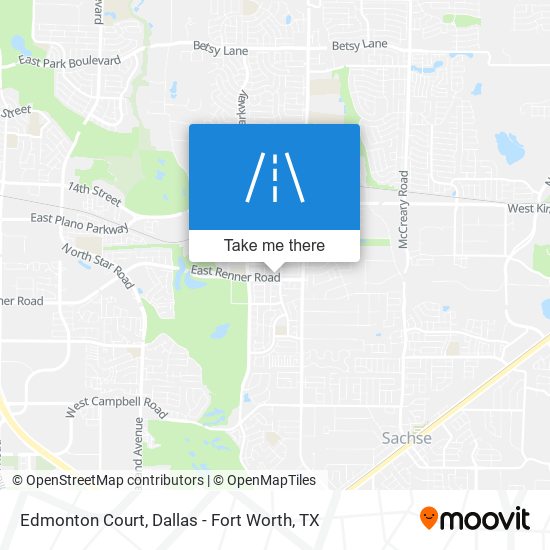 Edmonton Court map