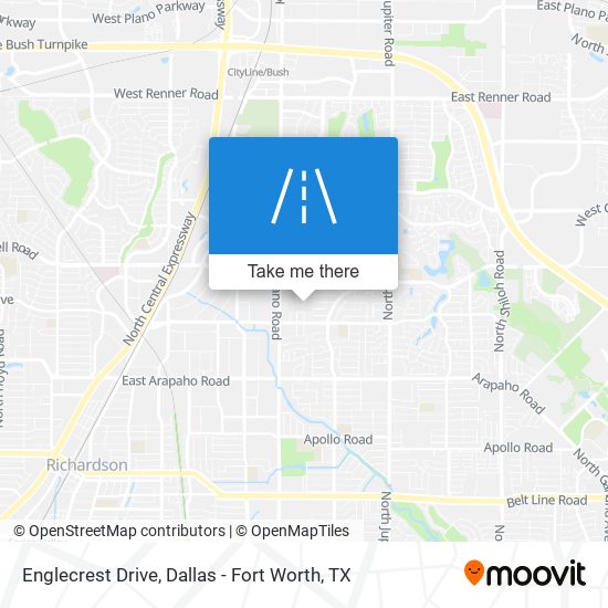 Mapa de Englecrest Drive