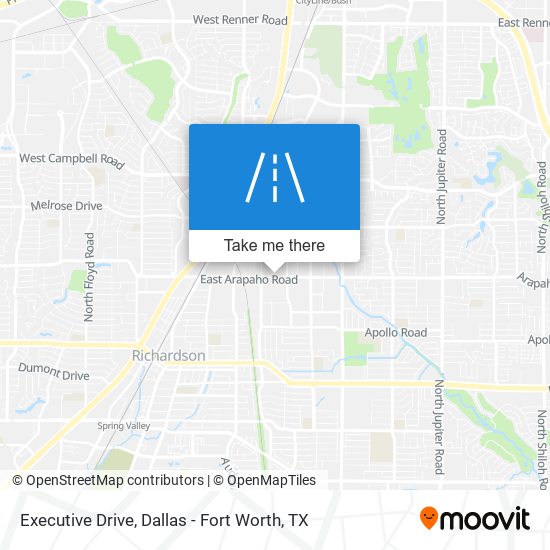 Executive Drive map