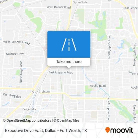 Mapa de Executive Drive East