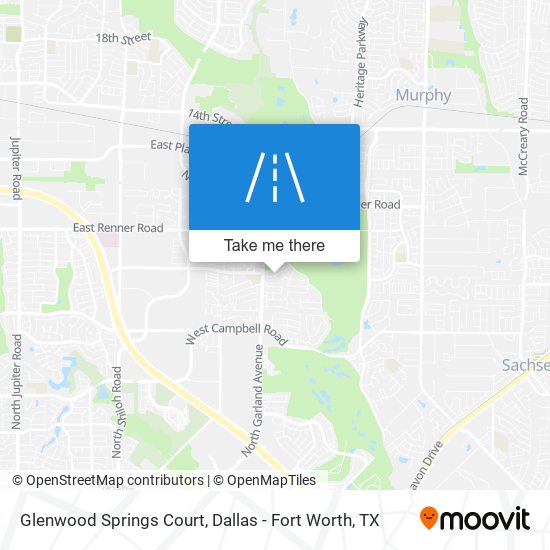 Glenwood Springs Court map