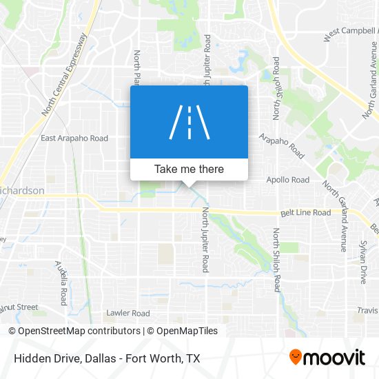 Hidden Drive map