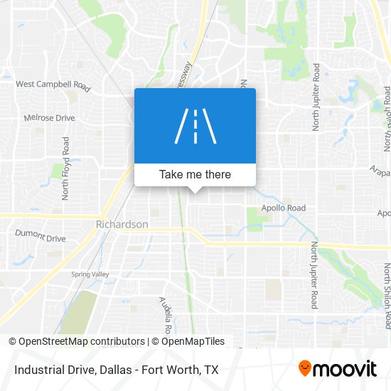 Mapa de Industrial Drive