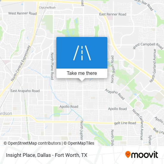 Insight Place map