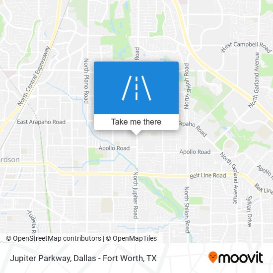 Mapa de Jupiter Parkway