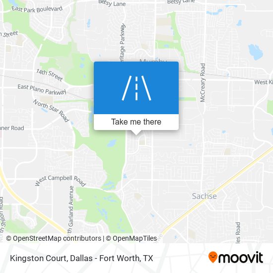 Kingston Court map