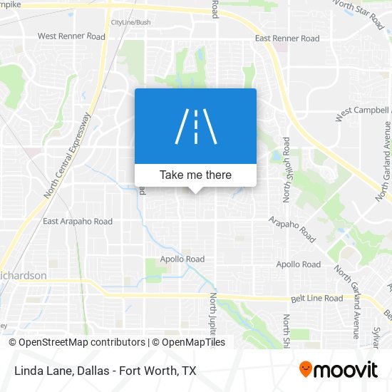 Mapa de Linda Lane
