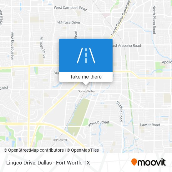 Lingco Drive map