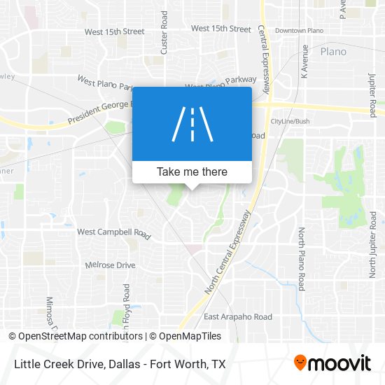 Little Creek Drive map