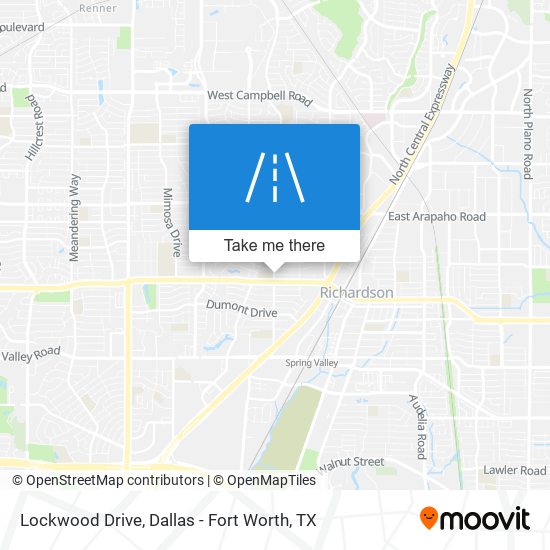 Lockwood Drive map