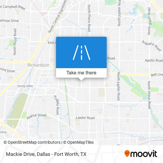 Mapa de Mackie Drive