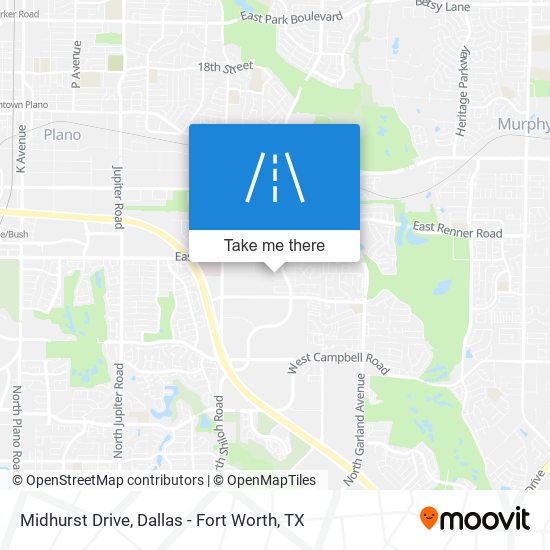 Midhurst Drive map