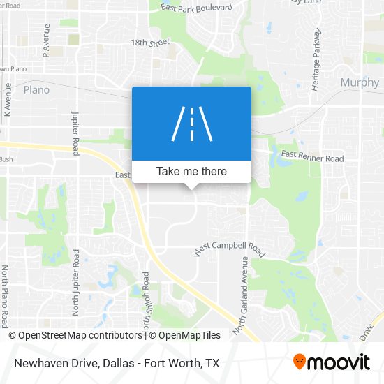 Mapa de Newhaven Drive