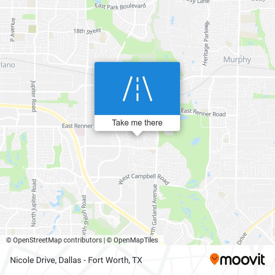 Nicole Drive map