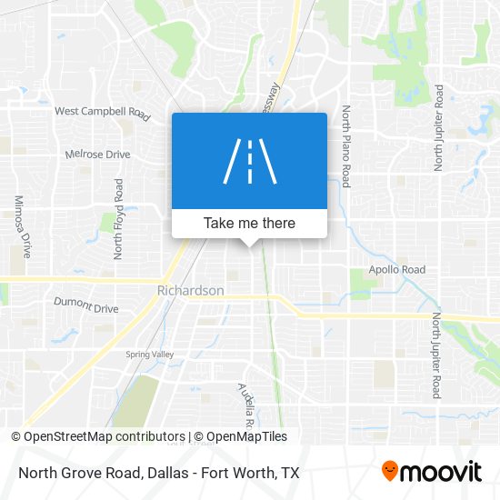 Mapa de North Grove Road