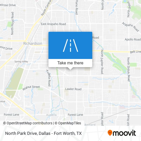 North Park Drive map