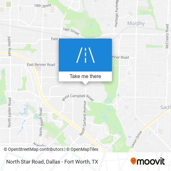 Mapa de North Star Road