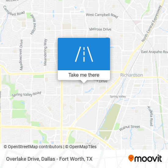 Overlake Drive map
