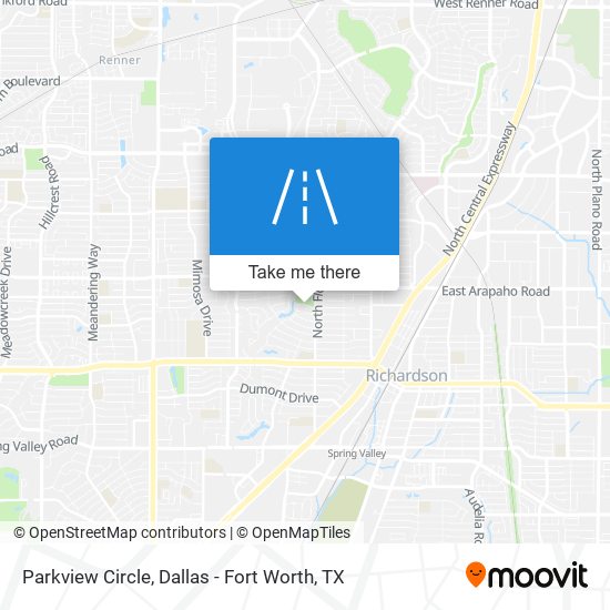 Mapa de Parkview Circle